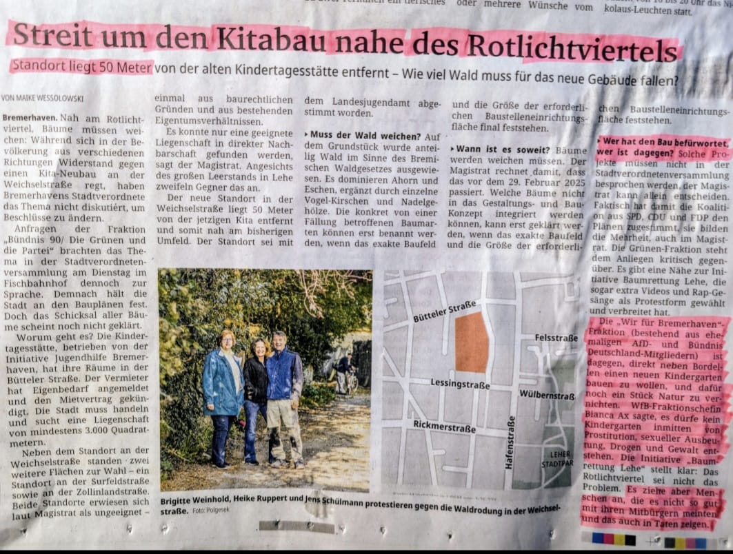 Kein Kindergarten im Rotlichtviertel – Unterstützt jetzt! ✍️