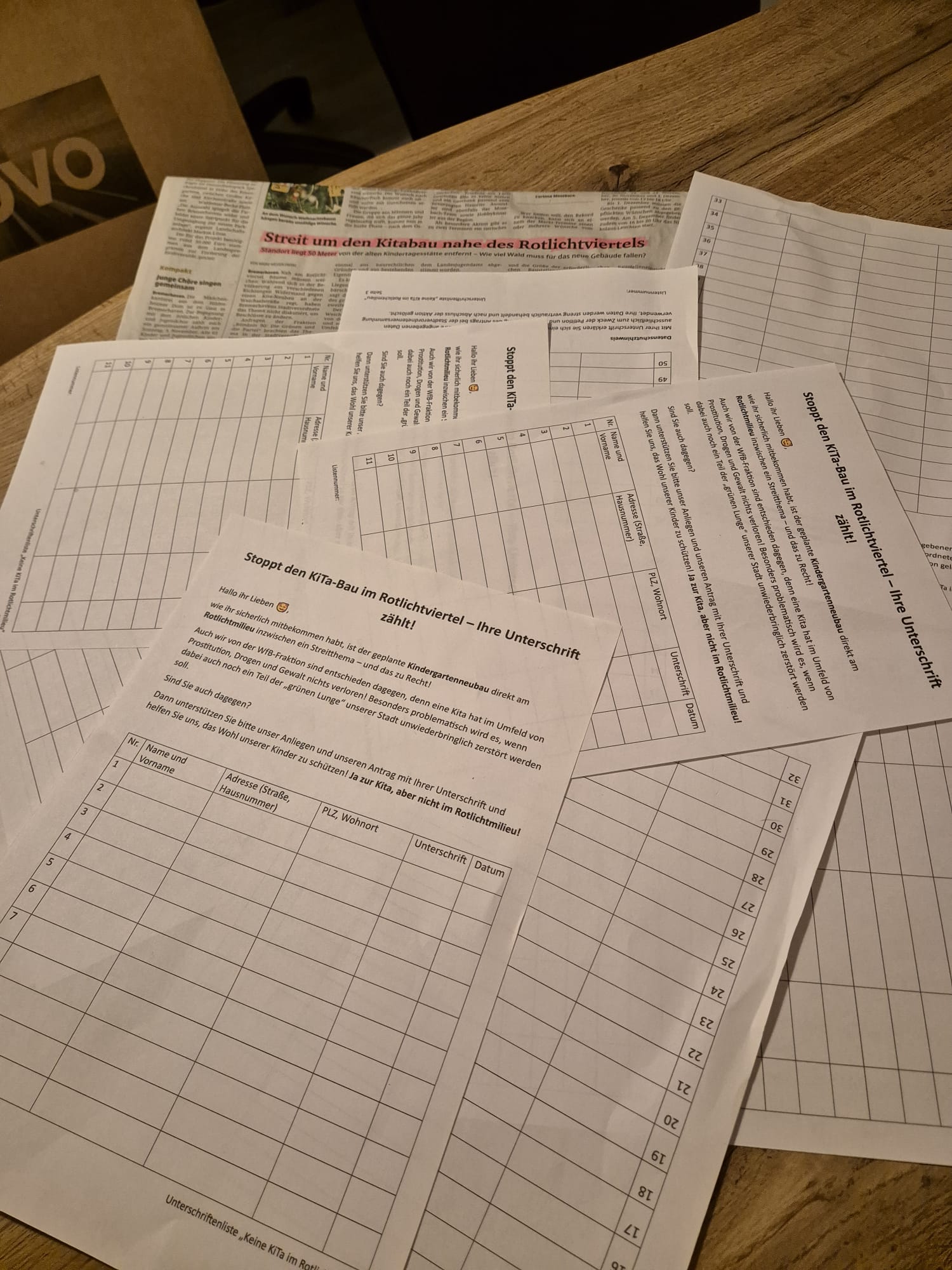 Für einen sicheren Standort – Unterstützt unsere Petition! 💪✍️