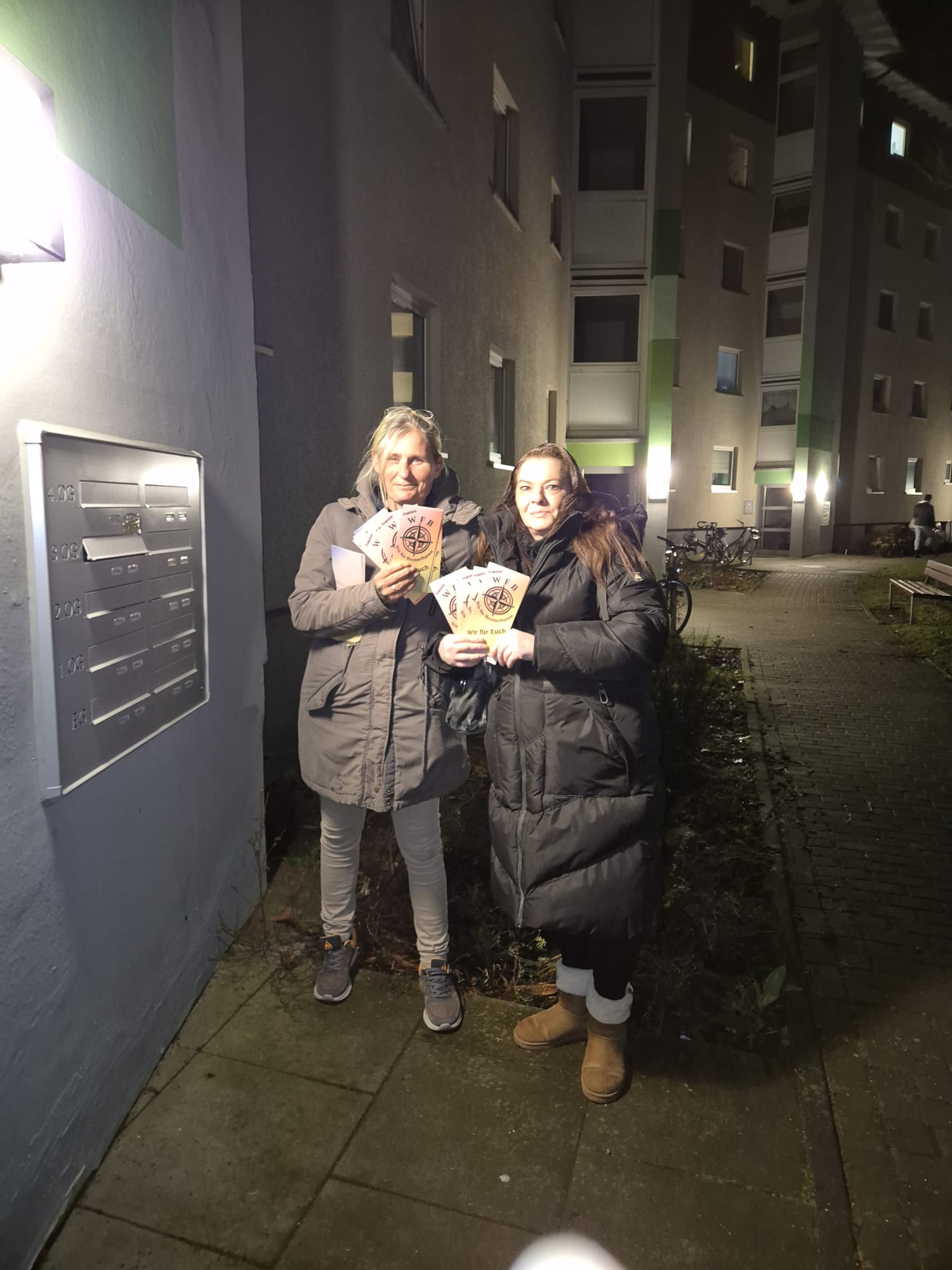 Gemeinsam stark: Flyer-Aktion und Einladung zu unserem ersten Treffen!